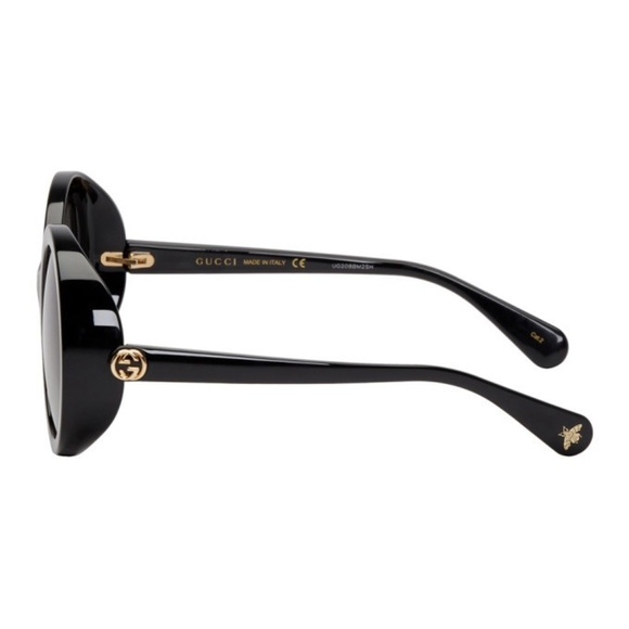 GUCCI Sunglasses Gg0370Sk 001 Interlocking Gg LogoGUCCI - Picture 2 of 7